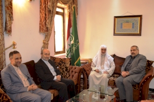 مدير مركز تراث كربلاء يستقبل القنصل الايراني في مدينة كربلاء المقدّسة والوفد المرافق له