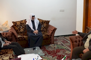 مدير مركز تراث كربلاء يستقبل عدداً من الشخصيات الكربلائية
