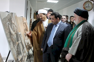 مركز تراث كربلاء يشارك في مهرجان الكفيل السنوي الثامن