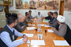 هيأتا مجلة تراث كربلاء الفصلية المحكّمة تعقدان اجتماعهما الدوري