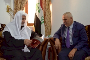 مدير مركز تراث كربلاء يستقبل رئيس تحرير مجلة ذاكرة الديوان