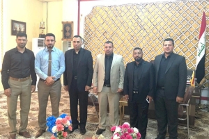 وفد مركز تراث كربلاء يزور كلية العلوم الإسلامية جامعة كربلاء