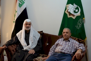 مدير مركز تراث كربلاء يستقبل  السيد محمد رضا آل طعمة