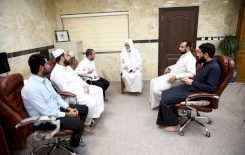 مديرُ مركزِ تراثِ كربَلاء يتابعُ أعمالَ وحدةِ التَّحقيق