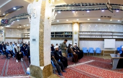 في اجتماعٍ ضمَّ مُنتسبي قسم المعارِف.. الشّيخُ الهلاليّ: أبوابُ رئاسةِ القسمِ مفتوحةٌ للجميع دونَ استثناءٍ