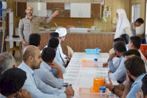 منتسبو قسم شؤون المعارف الإسلامية والإنسانية يزورون عدداً من مشاريع العتبة العباسيّة المقدّسة ويطّلعون على آليّة الأعمال فيها