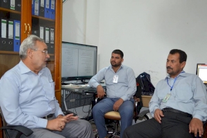 مركز تراث كربلاء يستقبل الخطاطين و يوثّق لهم