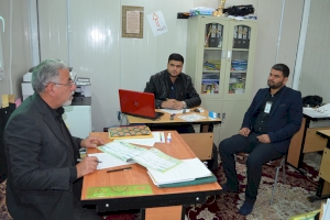 مركز تراث كربلاء يوثق مشروع تعليم الخط العربي في العتبة العباسية المقدسة