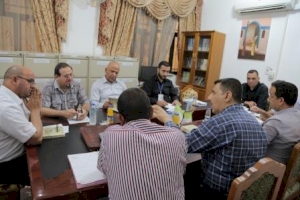 الأجتماع الدوري للهيأتين الاستشارية والتحريرية لمجلة تراث كربلاء الفصلية المحكمة
