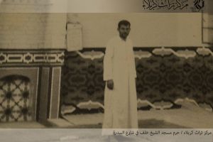 حرم مسجد الشيخ خلف في شارع السدرة - المصور: اعلام مركز تراث كربلاء