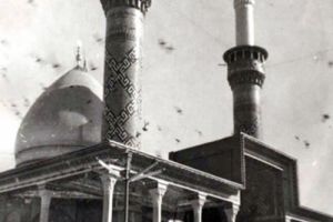 الامام العباس عليه السلام في ستينات القرن الماضي - اعلام مركز تراث كربلاء