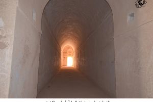 الدهليز ما بعد ايوان البوابة في قصر الاخيضر -