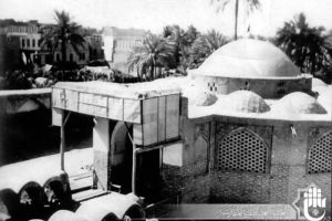 المخيم الحسيني عام 1920 - المصور: اعلام مركز تراث كربلاء