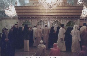 ضريح الامام الحسين عليه السلام عام 1989م -