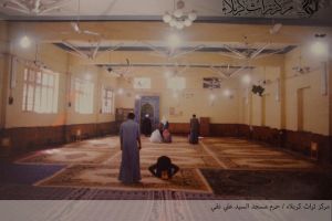 حرم مسجد السيد علي نقي - المصور: اعلام مركز تراث كربلاء