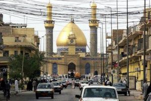 شارع قبلة العباس - اعلام مركز تراث كربلاء