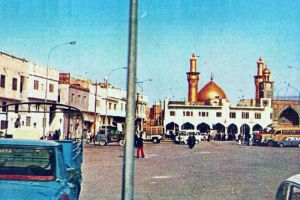 كراج باب القبلة في السبعينات - اعلام مركز تراث كربلاء