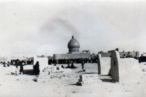 صورة مقام الحر  1950 قديماً - المصور: اعلام مركز تراث كربلاء