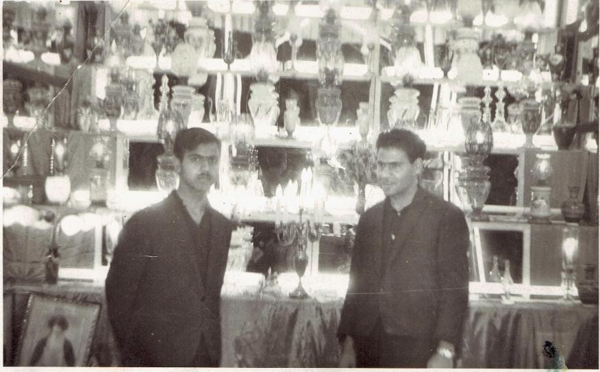 الأستاذ عبد الرضا هيجل في رحاب مركز تراث كربلاء