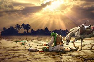 رسم صورة العباس -عليه السلام- والفن الكربلائي